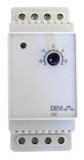 Devireg 330-as sorozat DIN-sínre szerelhető termosztát.