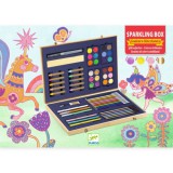 Djeco Csillogó kreatív doboz - Kreatív szett - Sparkling box of colours - DJ09797
