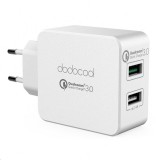 Dodocool DC67WEU Dual USB töltő adapter fehér (DC67WEU) - Töltők
