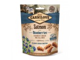 Dogledesign Carnilove Dog Crunchy Snack Salmon & Blueberries- Lazac Hússal és Áfonyával 200g