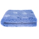Dogledesign DryBed VetBed A+ - Csúszásmentes kisállatfekhely - kék-kék kis mancsos