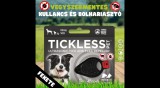 Dogledesign Vegyszermentes ultrahangos kullancs- és bolhariasztó medál kutyáknak és macskáknak, TICKLESS - fekete