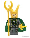 Egyéb Loki mini figura jogarral és tőrrel