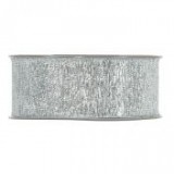 Egyéb Szalag csillogós textil 40 mm x 15 m ezüst