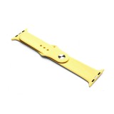 Egyéb Szilikon óraszíj Apple Watch 1-3: 38 mm/Watch 4-6: 40 mm/Watch 7: 41 mm sárga