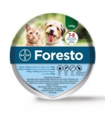 Elanco Foresto bolha és kullancs elleni nyakörv 8kg. alatt 38 cm ( Kutya és cica részére ) , Termék szavatosság : 2027.03