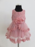 Elegáns, mályva színű kislány alkalmi ruha (68/74) - TÖBB MÉRETBEN