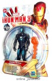 Eredeti, licencelt termék Avengers / Bosszúállók 10cm-es Vasember figura - Iron Man Hydro Shock sötétkék páncélban sugárnyalábbal