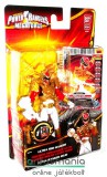 Eredeti, licencelt termék Power Rangers figura - 10cm-es Red / Piros Ultra Ranger figura - mozgatható végtagokkal, pisztollyal és fegyverrel