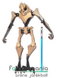 Eredeti, licencelt termék Star Wars figura - 10cm-es General Grievous / Tábornok figura kék karddal - csomagolás nélkül forgalmazott új termék