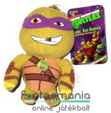 Eredeti, licencelt termék Tini Nindzsa Teknőcök - 13cm-es Donatello plüss figura hangeffekttel - Nickelodeon TMNT Ninja Teknősök