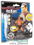 Eredeti, licencelt termék WWE Pankrátor figura - 10cm-es Randy Orton figura mozgatható végtagokkal ring darabbal - Pankráció / Wrestling figura