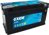 Exide AGM EK960 START-STOP akkumulátor 12 V 96 Ah 850 A jobb +