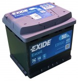 EXIDE Excell 12V 50Ah 450A jobb+ autó akkumulátor