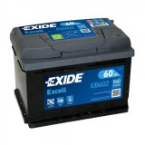 EXIDE Excell 12V 60Ah 540A jobb+ autó akkumulátor