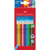 Faber-castell grip 2001 12db-os vegyes szín&#369; színes ceruza p3033-1791