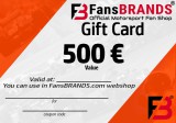 FansBRANDS Gift Card 500€
