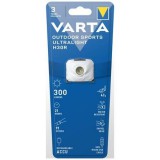 Fejlámpa, LED, kültéri, VARTA Ultralight H30R, fehér (VEFLH30R)