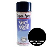 FÉNYES FEKETE RAL 9005 - VERY WELL SPRAY - 150ML