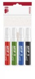 Flipchart marker készlet, 1-3 mm, kúpos, ICO Artip 11, 4 különböző szín (TICA11V4)