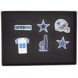 Forever Collectibles FOCO - Dallas Cowboys NFL Metall Pin 6-os Kitűző Szett