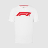 Forma 1 póló - F1 Logo fehér