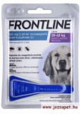 Frontline Spot On L kullancs, bolha ellen közepes (20-40kg) kutya számára