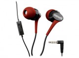 Fülhallgató, mikrofonnal, MAXELL Fusion+, piros-fekete (MXFFRB)