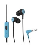 Fülhallgató, mikrofonnal, MAXELL Tips, kék-fekete (MXFTBLB)