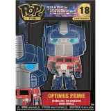 Funko Pop! Cartoons: Transformers - Optimus Prime #18 Large Enamel Pin