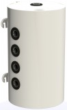 Fűtési - hűtési puffer tártály 80 literes hőszivattúhoz - hőcserélő nélküli hőszigetelt 80 literes tartály hideg és melegvíz tárolás céljára. Sunsystem PSM 80