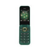 Gegeszoft Nokia 2660 4G Flip Mobiltelefon, Kártyafüggetlen, Dual Sim, Zöld