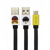 Gegeszoft USB kábel Disney - Mickey USB - MicroUSB adatkábel 1m szürke
