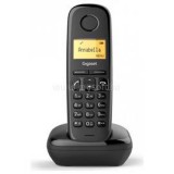 Gigaset ECO DECT Telefon A170  fekete Magyar menü (A170)