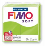 Gyurma, 57 g, égethető, FIMO Soft, alma zöld (FM802050)