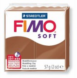 Gyurma, 57 g, égethető, FIMO Soft, karamell (FM80207)
