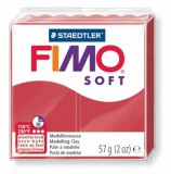 Gyurma, 57 g, égethető, FIMO Soft, meggy piros (FM802026)