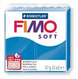 Gyurma, 57 g, égethető, FIMO Soft, óceán kék (FM802037)