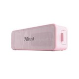 Hangszóró Bluetooth - Zowy Max rózsaszín (10W RMS; akku; 14 óra üzemidő; 3,5mm audio; microSD; mikrofon, USB-C) (TRUST_23829)