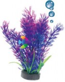 Happet levegőporlasztós lila műnövény akváriumba 19 cm