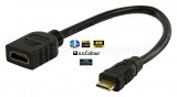 HDMI mini HDMI átalakító adapter kábel