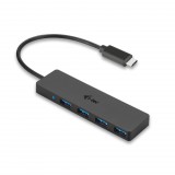 i-tec USB C Slim 4 portos HUB passive (C31HUB404) (C31HUB404) - USB Elosztó