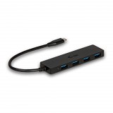 iTec i-tec C31HUB404 USB C Slim 4-port passzív 4x USB 3.0 fekete Hub
