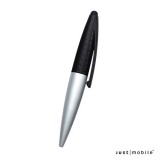 Just Mobile AluPen Twist L - iPhone / iPod / iPad stylus és toll - ezüst / fekete