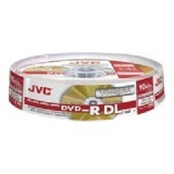 JVC DVD-R Dual Layer standard lemez 10db/henger