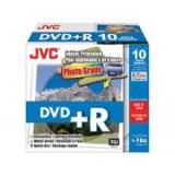 JVC DVD+R printable photo IJW lemez slim tokban 10db/cs