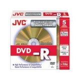 JVC DVD-R standard lemez slim tokban 5db/csomag