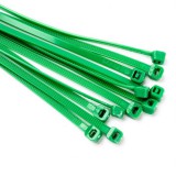 kábelkötegelő  200x4,8 zöld 100db/cs
