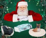 Karácsonyi ajándékcsomag kutyáknak, maxi