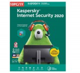 Kaspersky Internet security 2020 - 10 Device MD 1 year EU
